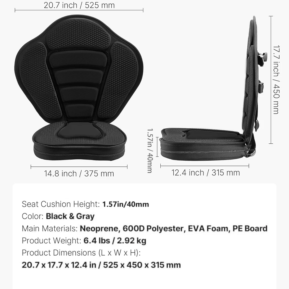 Kajakstoel SUP Board Accessoir - Fishing Kayak Crate recensie en prijs