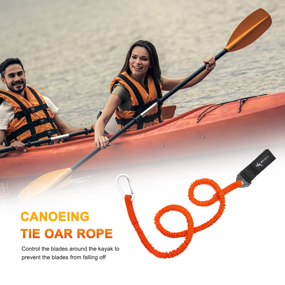 Nylon elastische kajak kano pe - Fishing Kayak Paddle Leash recensie en prijs