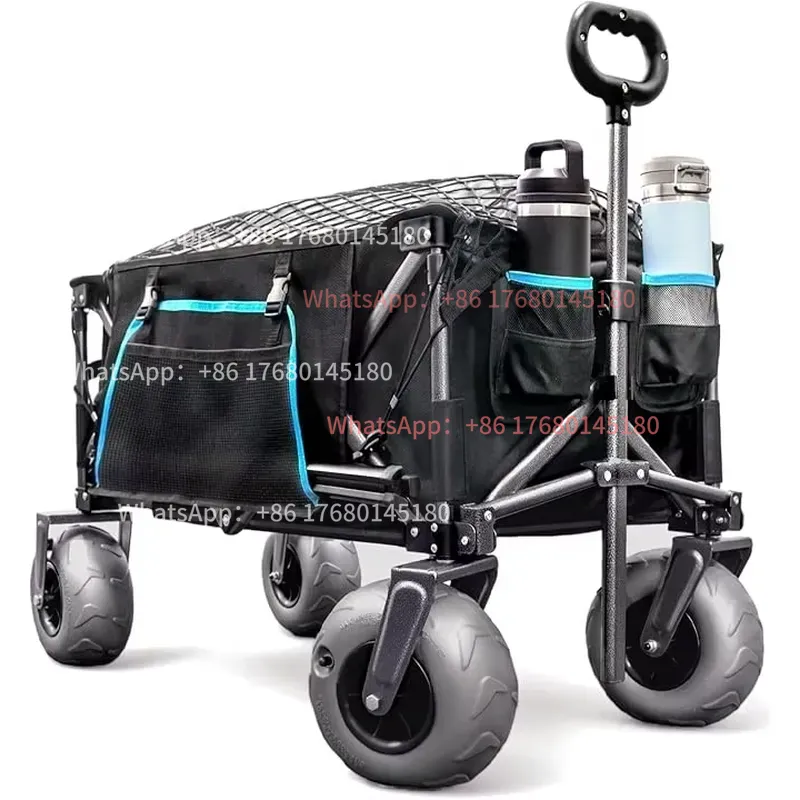 9-inch opblaasbaar zandwiel va - Fishing Kayak Cart recensie en prijs